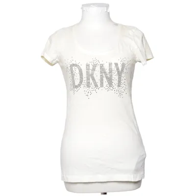 T-shirt (Beige) fra DKNY Bomuld