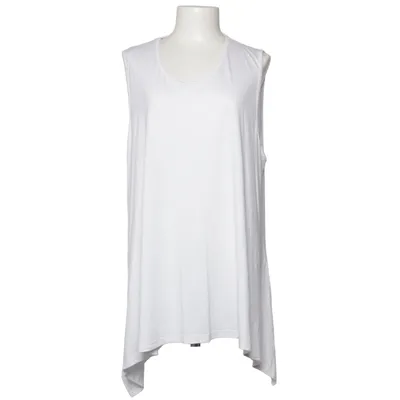 Tank Top (White) from AKH Fashion Elastane, Viscose