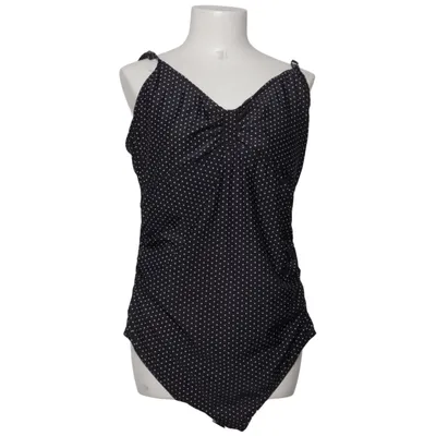 Badedragt (Sort, Hvid) fra Octopus Elastan, Polyester