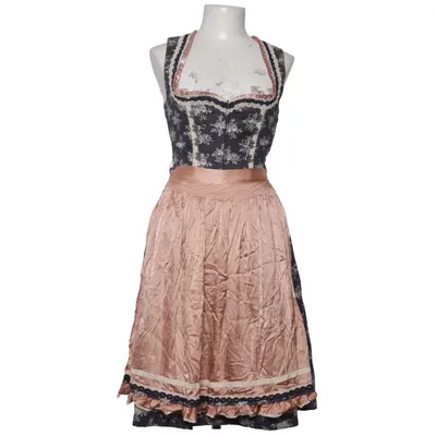 Dirndl (Blau, Beige, Mehrfarbig) von Krüger Madl Elasthan, Seide