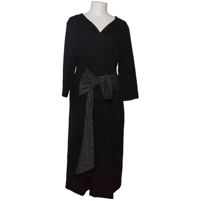 Kjole (Sort) fra Alba Moda Elastan, Metallfiber, Polyester, Viscose