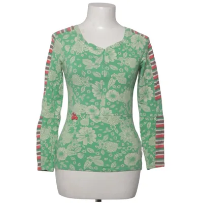 Langærmet t-shirt (Grøn, Flerfarvet) fra Blutsgeschwister Bomuld, Elastan