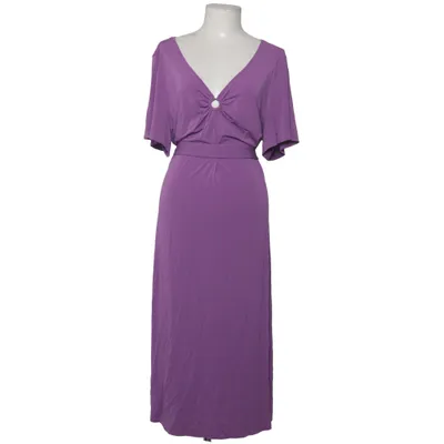 Slå-om-kjole (Lilla) fra Claudia Sträter Elastan, Polyester, Viscose