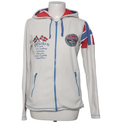 Hoodie (White, Multicolored) from Nebulus Polyester