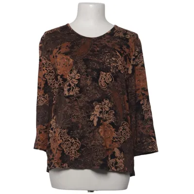 Top (Schwarz, Braun, Gold) von JH Collection Elasthan, Viskose