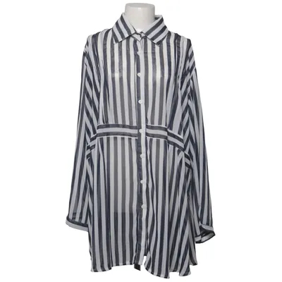 Blouse (Black, White) from Jean Marc Philippe Viscose