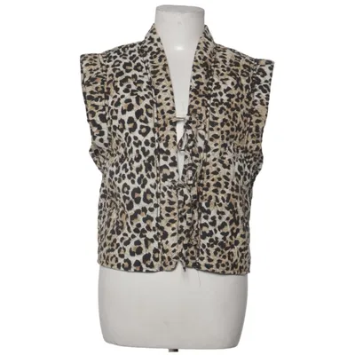 Outer vest (Beige, Black) from Today Cotton, Polyester