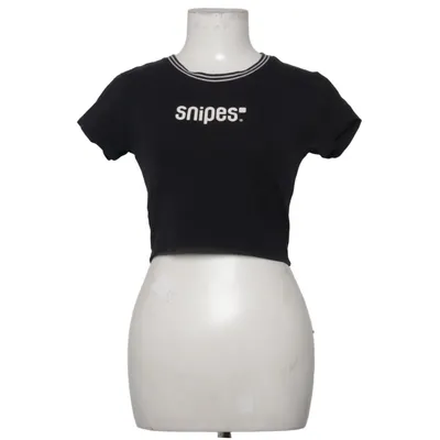 T-shirt (Noir) de Snipes Coton, Élasthane