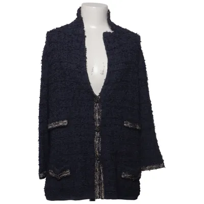 Cardigan (Bleu) de Bruno Manetti Coton, Polyamide, Soie, Viscose