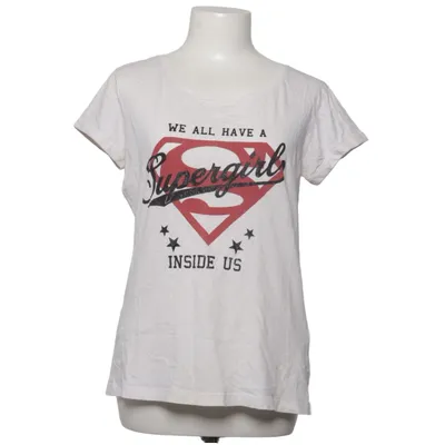 T-shirt (Wit) van Super Girl Katoen