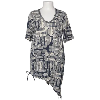 Top (Blue, White) from Pure by Ulla Popken