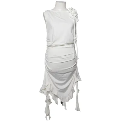 Klänning (Vit) från Miss Selfridge Elastan, Polyester