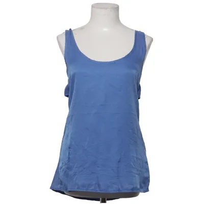 Tanktop  (Blå) fra Bershka Collection Bomuld, Silke