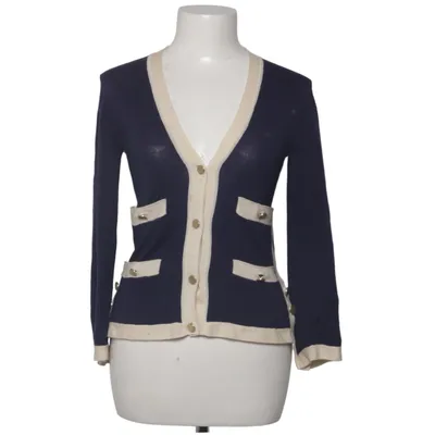 Cardigan (Blå, Hvid) fra By Malene Birger Uld