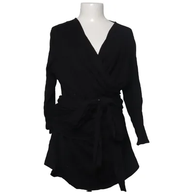 Wrap blouse (Black) from Kiabi Cotton, Elastane
