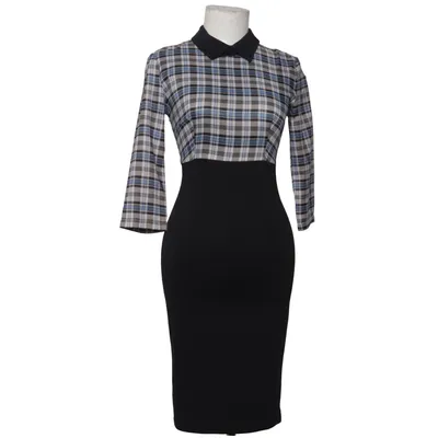 Dress (Black, Blue, White) from Vfemage