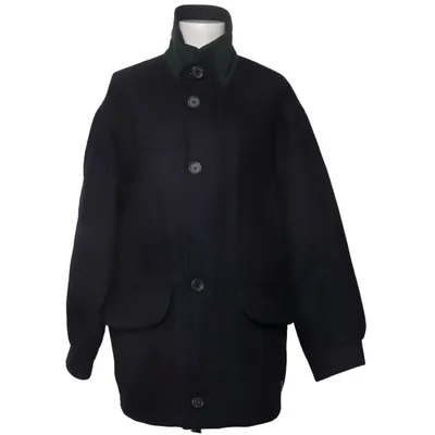 Frakke (Blå) fra Commander Polyester, Uld