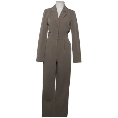 Jumpsuit (Beige) van Donna Romina x NA-KD Elastaan, Polyester