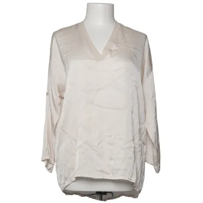 Blouse (Beige) van Brand Zijde, Viscose