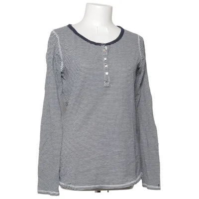 Henley T-shirt (Blå, Hvid) fra Maison Scotch Bomuld