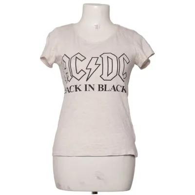T-shirt (Grå, Sort) fra ACDC Bomuld, Viscose