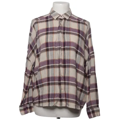 Flanellskjorta (Beige, Lila, Brun) från Sessún Viskos, Ull
