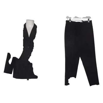 Suit (Black) from Charmant Polyester, Viscose