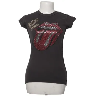T-shirt (Gris) de Amplified Vintage Coton