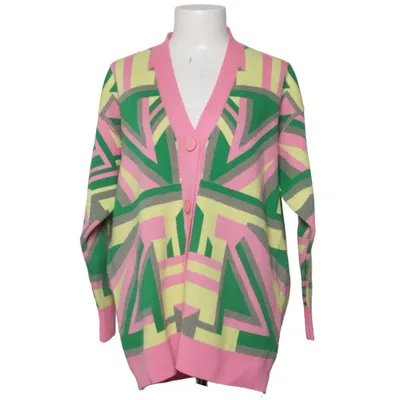 Cardigan (Pink, Grøn, Gul) fra Cesare Gaspari Bomuld