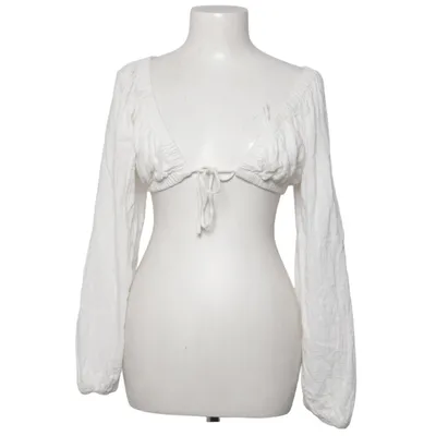 Crop top (Hvid) fra Bamboo Blonde Viscose