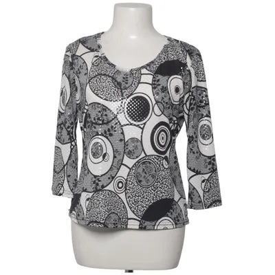 Top (Sort, Hvid) fra 123 Paris Elastan, Polyester