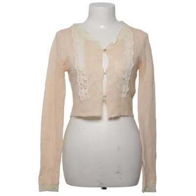 Strickjacke (Pink) von Zara Acryl, Alpakawolle, Polyamid