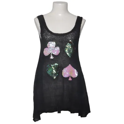Tanktop  (Sort, Flerfarvet) fra Wildfox Akryl, Polyamid, Uld