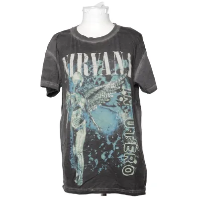T-shirt (Gray, Multicolored) from Nirvana Cotton