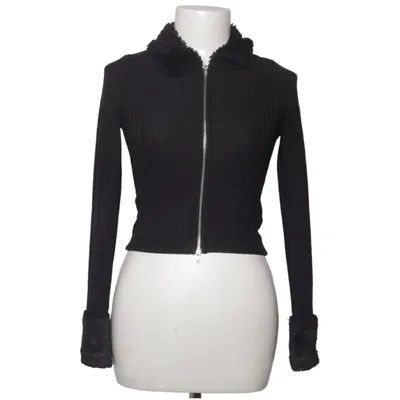 Cardigan (Sort) fra Divided by H&M Elastan, Polyester
