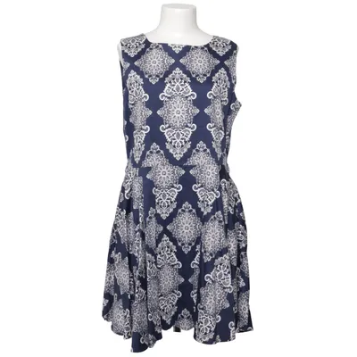 Dress (Blue, White) from Stella Morgan Cotton, Elastane