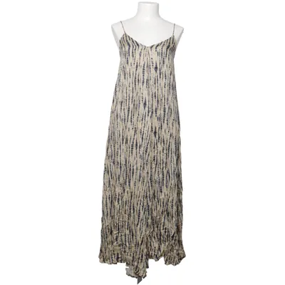 Maxi dress (Beige, Black) from Zara Viscose