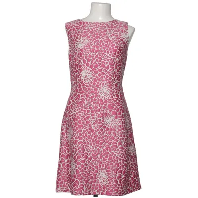 Kjole (Pink, Hvid) fra Hallhuber Donna Bomuld, Polyester