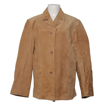 Blazer en cuir (Beige) de Marcel Clair Cuir, Polyester