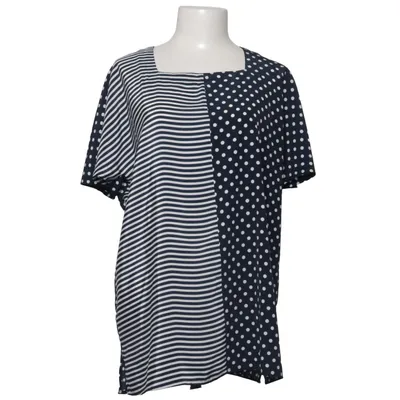 Topp (Blå, Vit) från Giorgia Netti Polyester