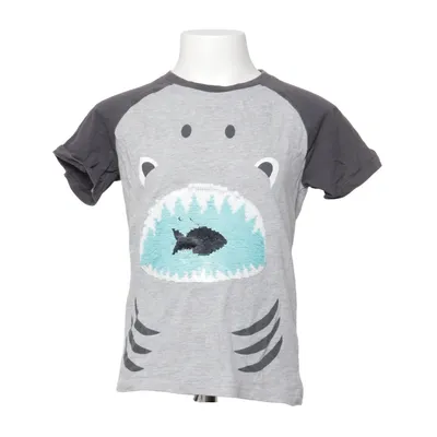 T-shirt (Grå, Svart, Blå) från Topolino Ekologisk bomull, Polyester