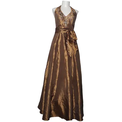 Aftonklänning (Guldfärgad) från May Queen Polyester