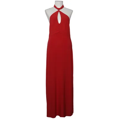 Robe dos-nu (Rouge) de Ashley Brooke Élasthane, Polyester