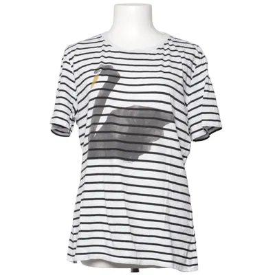 T-shirt (Vit, Svart) från Armedangels Ekologisk bomull