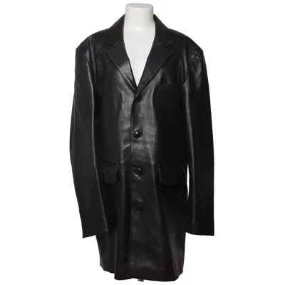Leren blazer (Kurzmantel) van Montgomery Leer, Polyester