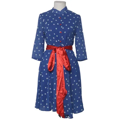 Robe (Bleu, Blanc, Rouge) de Clocolor Polyester