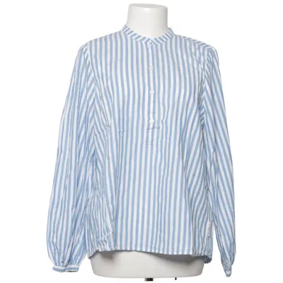 Bluse (Blå, Hvid) fra Marc O'Polo Denim Bomuld, Viscose