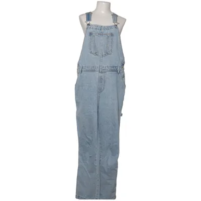 Hängselbyxor (Blå) från Denim Co