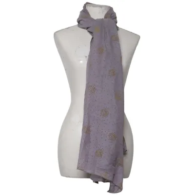 Shawl (Purple, Gold) from Ahmaddy Cotton, Wool
