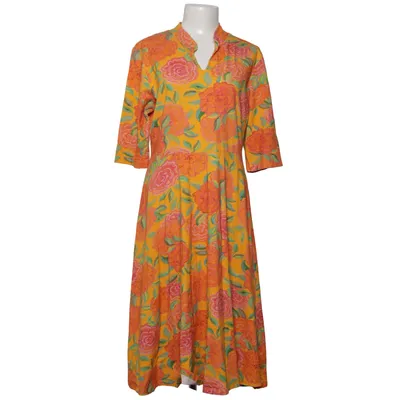 Dress (Yellow, Orange, Green) from Líen & Gíel Elastane, Organic cotton